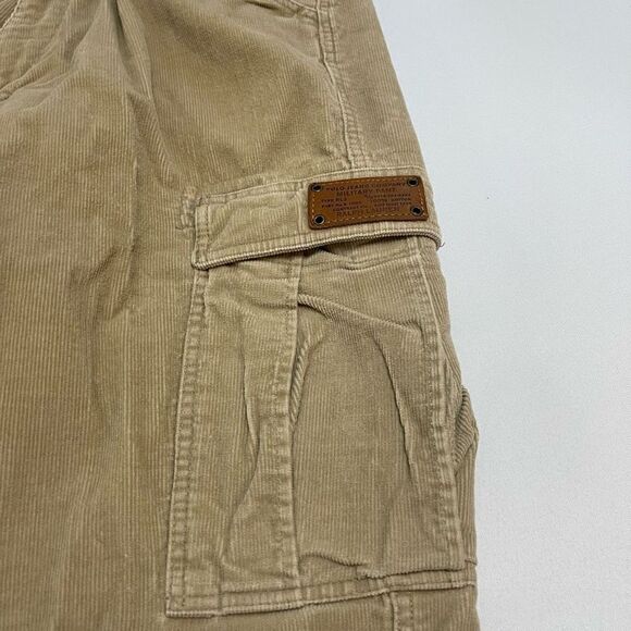 Polo Jeans Company Military Freighter Pant Corduroy VTG Size 34 X 30 - Picture 2 of 10